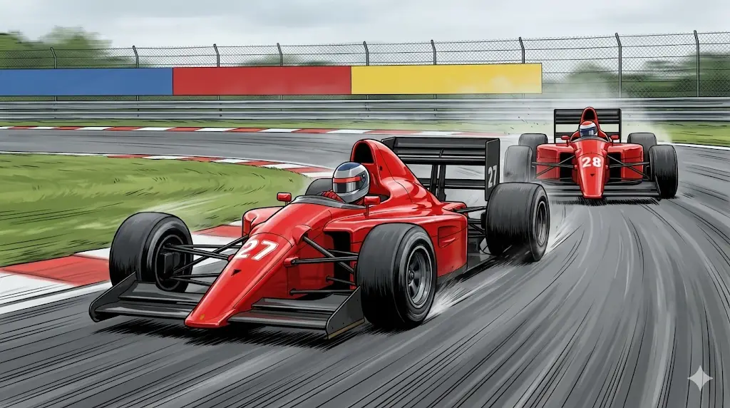 Die ikonischen Startnummern 27 und 28: Warum Ferrari sie einst trug