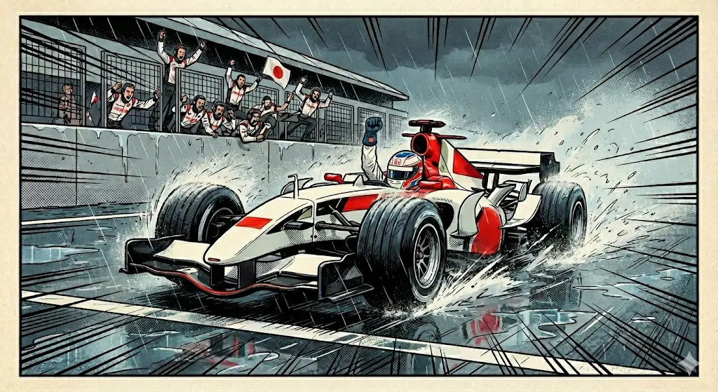 Buttons erster Sieg: Wie das Regenchaos 2006 den Ungarn-GP unvergesslich machte