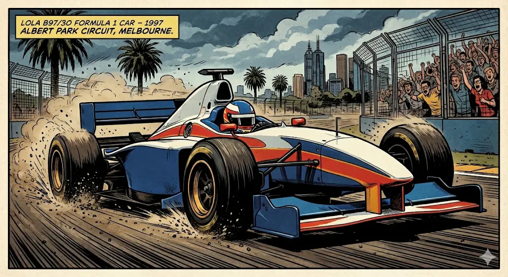 Die Lola T97/30: Ein ambitioniertes Projekt mit begrenzten Mitteln