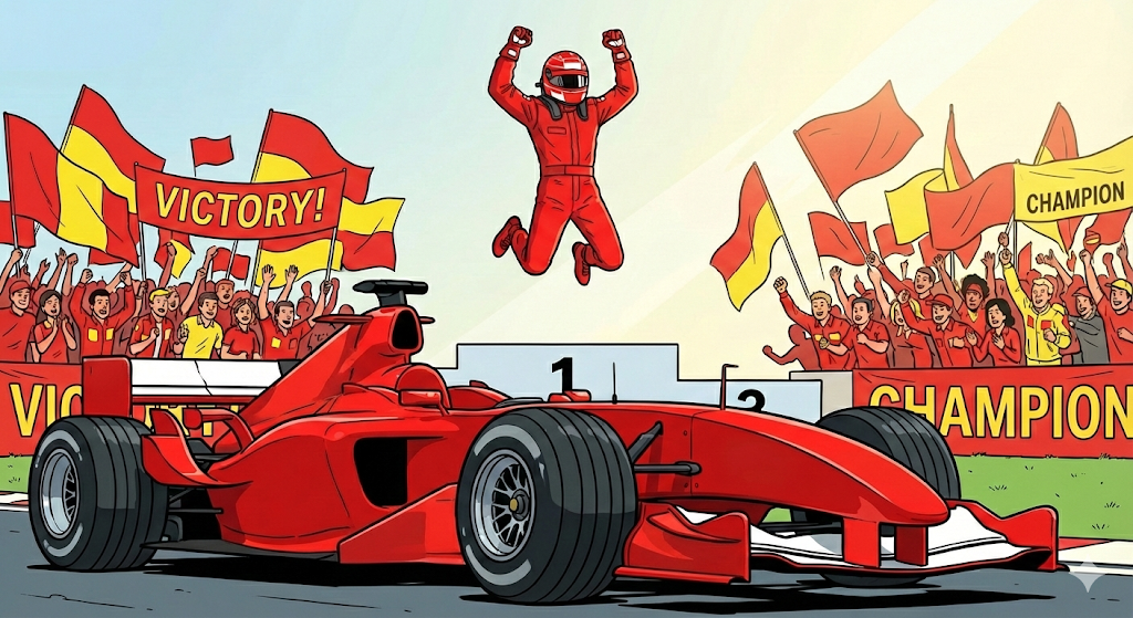 Das rote Geschoss aus Maranello: Die Anatomie absoluter Dominanz