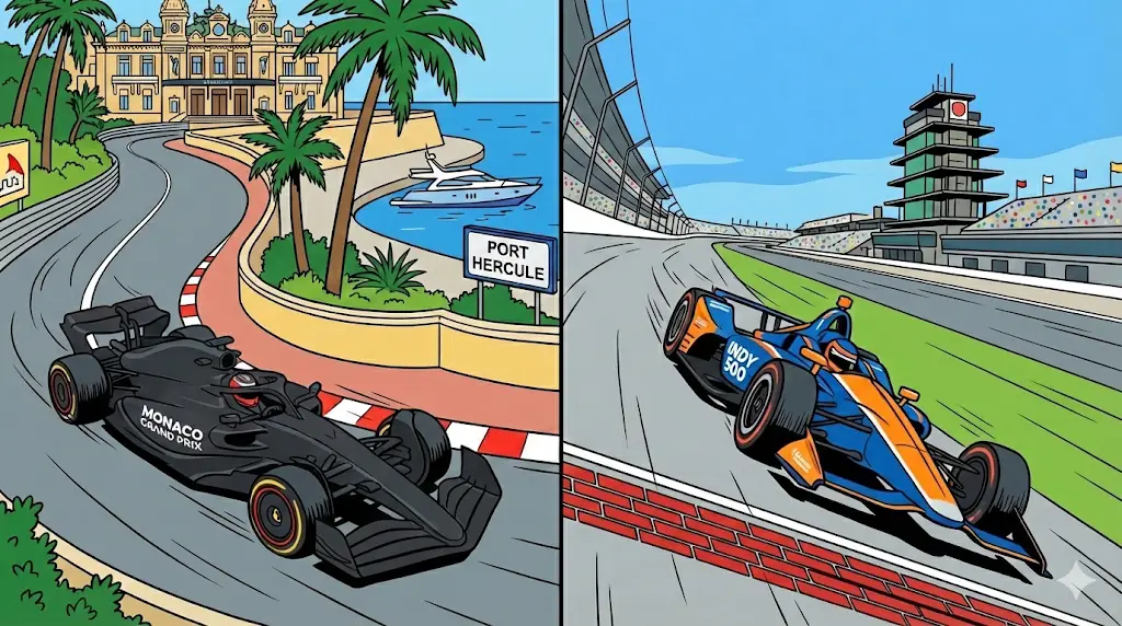 Zwei Welten, eine Seele: Die ewige Liebesbeziehung zwischen Formel 1 und Indy 500