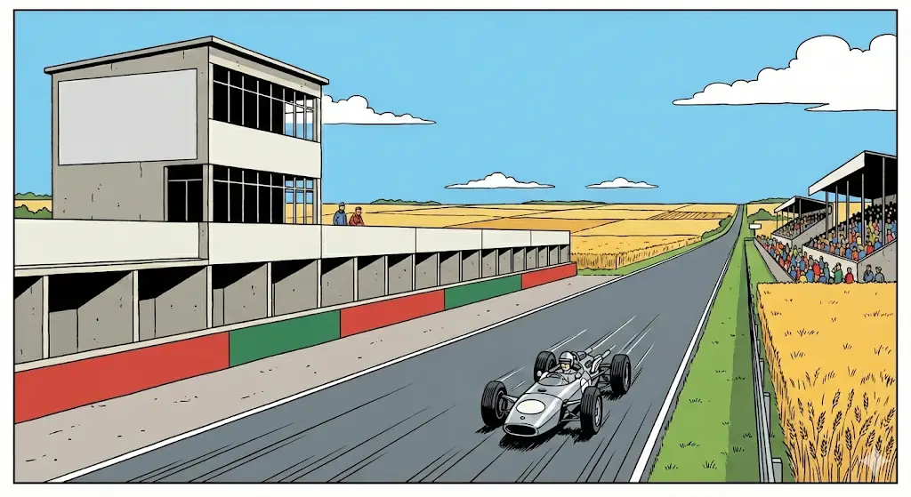 Champagner, Speed und Ruinen: Warum der Circuit de Reims-Gueux die schönste Geisterstrecke der Welt ist