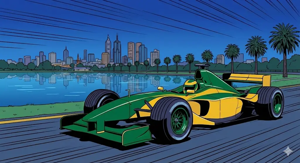 Speed am See: Die turbulente Geschichte des Grand Prix von Melbourne